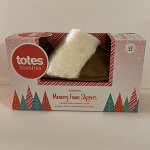 TOTES Memory Foam Slippers LG
